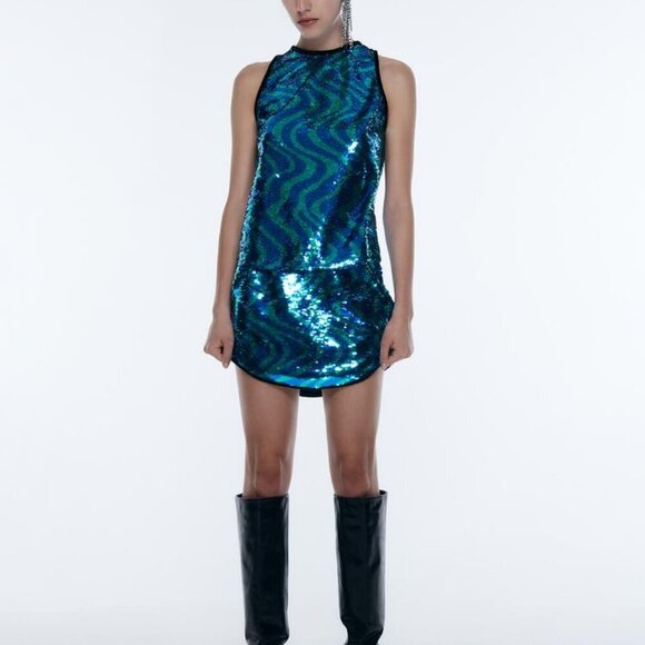 ZARA TOP MET LOVERTJES EN BIESJES SIZE S 9341 103 445 - Picture 2 of 5